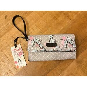 Pash Bag L’atelier du Sac Wallet Flower Print Brand New With Tags